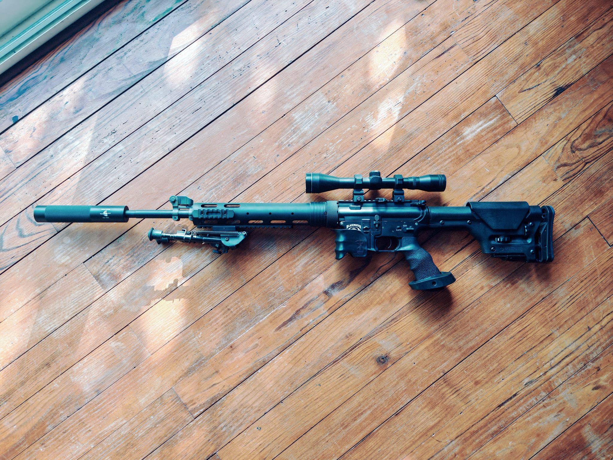 King Arms Blackwater BW15 Sniper Airsoft AEG Rifle