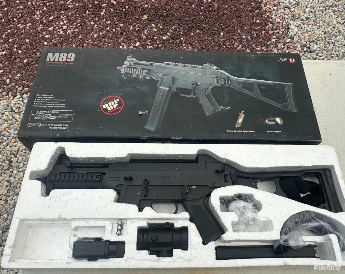 Replique Airsoft AEG M89P (USP 45)ur