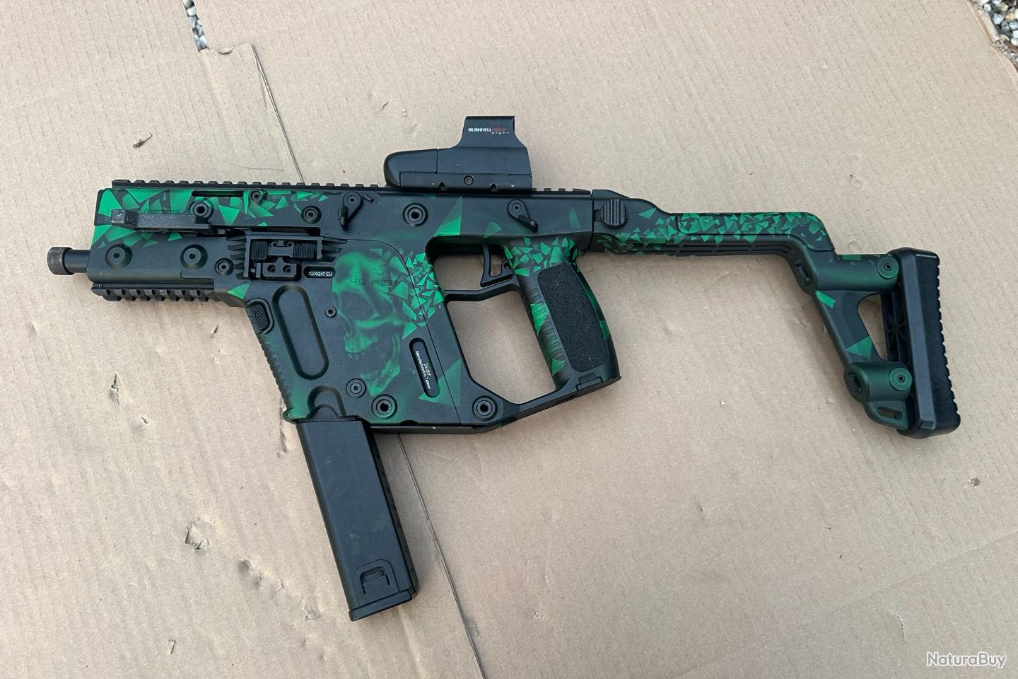 Airsoft Kriss Vector KWA en GBBR deco Aerograph Fockeur