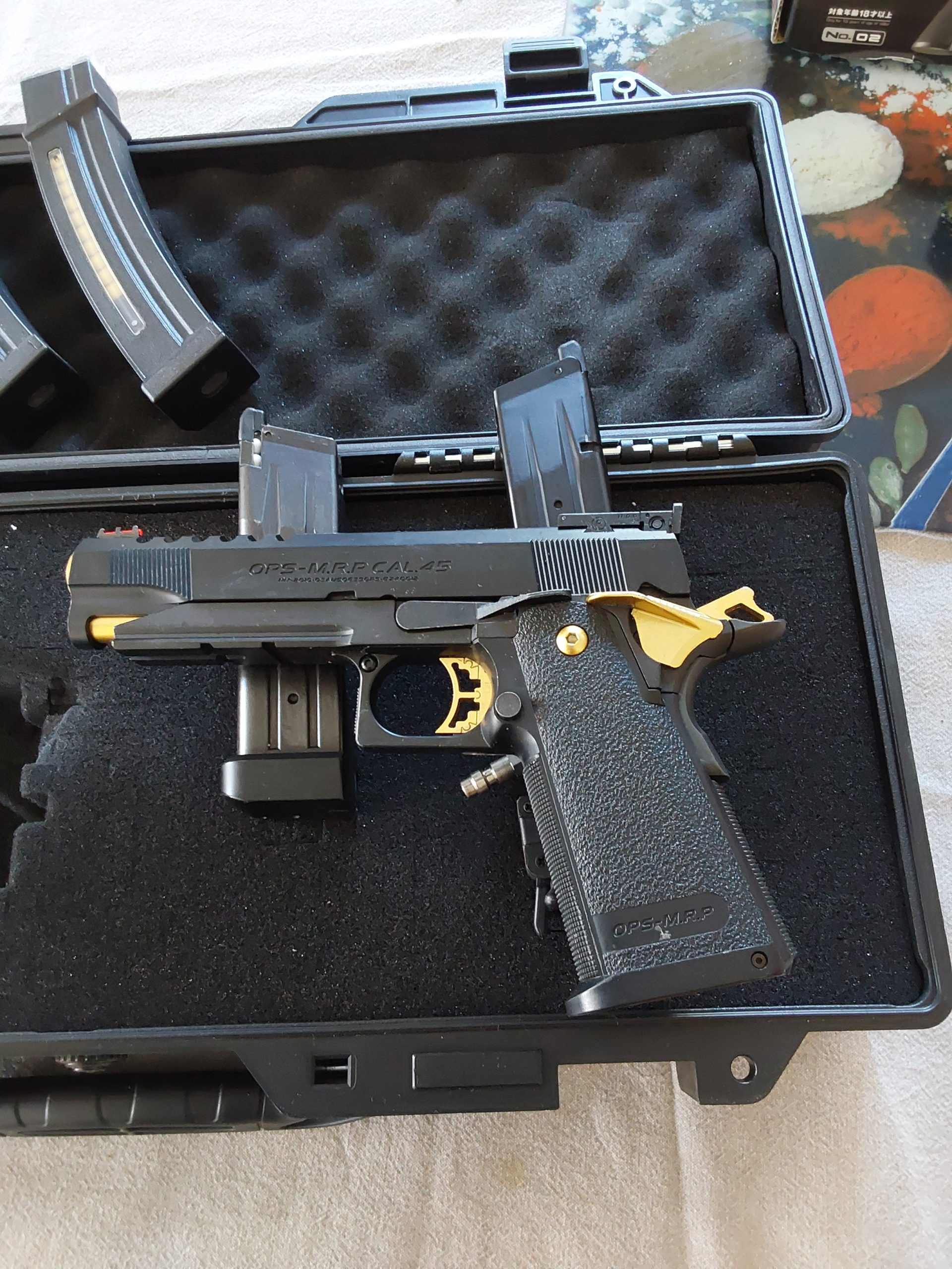 Hicapa 5,1 série limitée gold avec adaptateur hpa et gaz