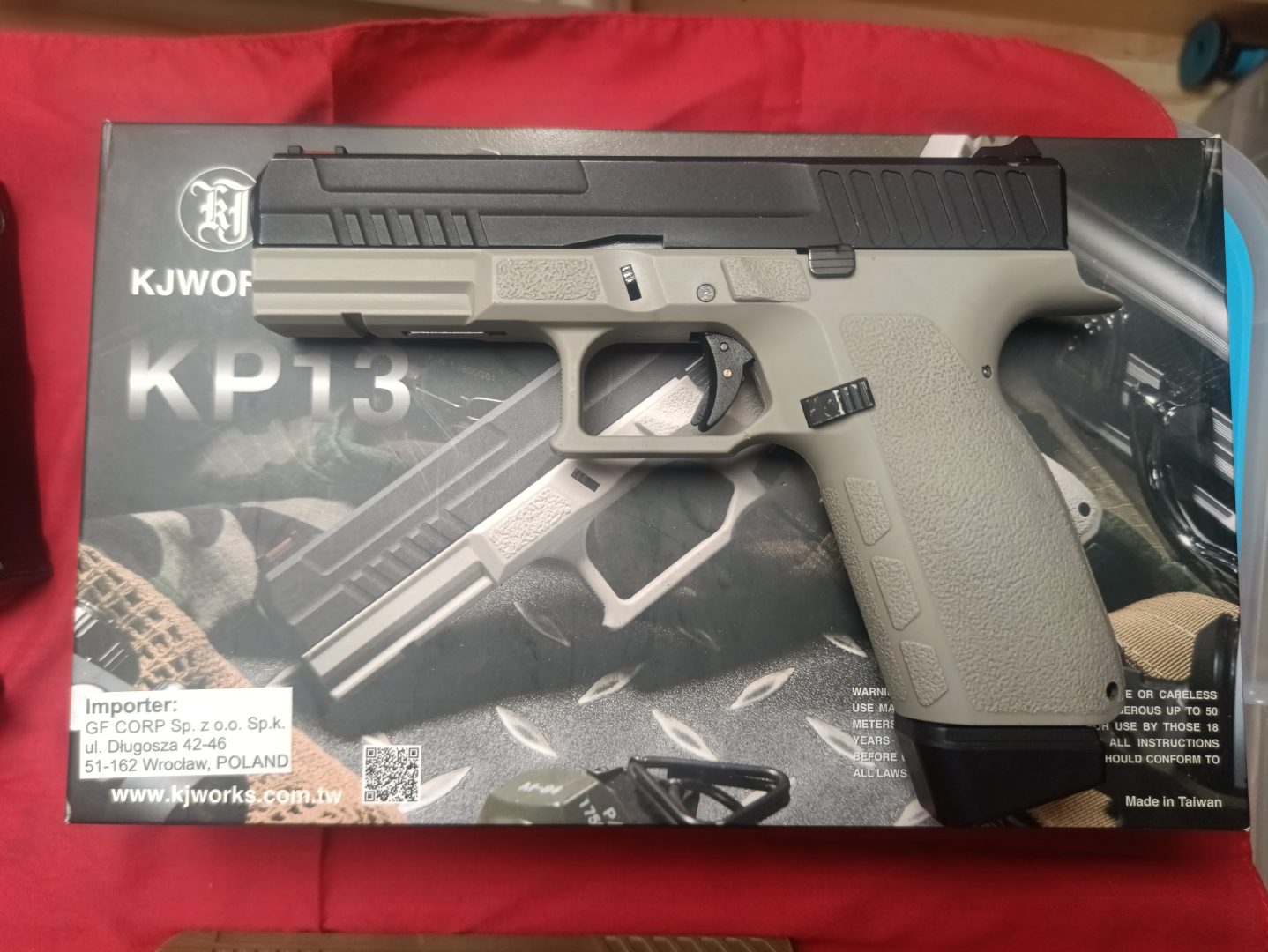 KJ Works kp13 gris gbb