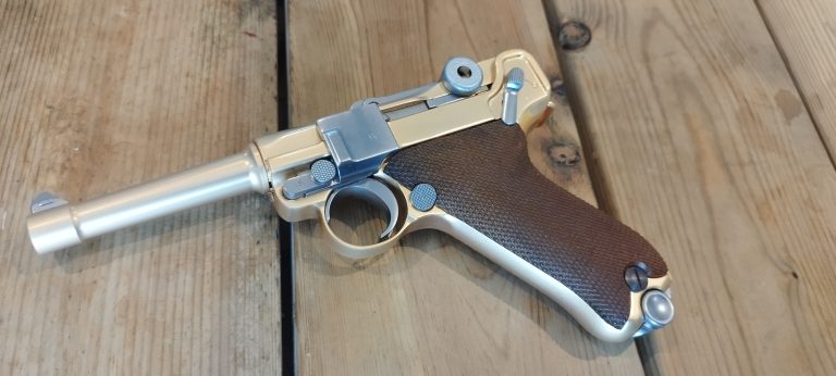 WE Luger P08 Gold