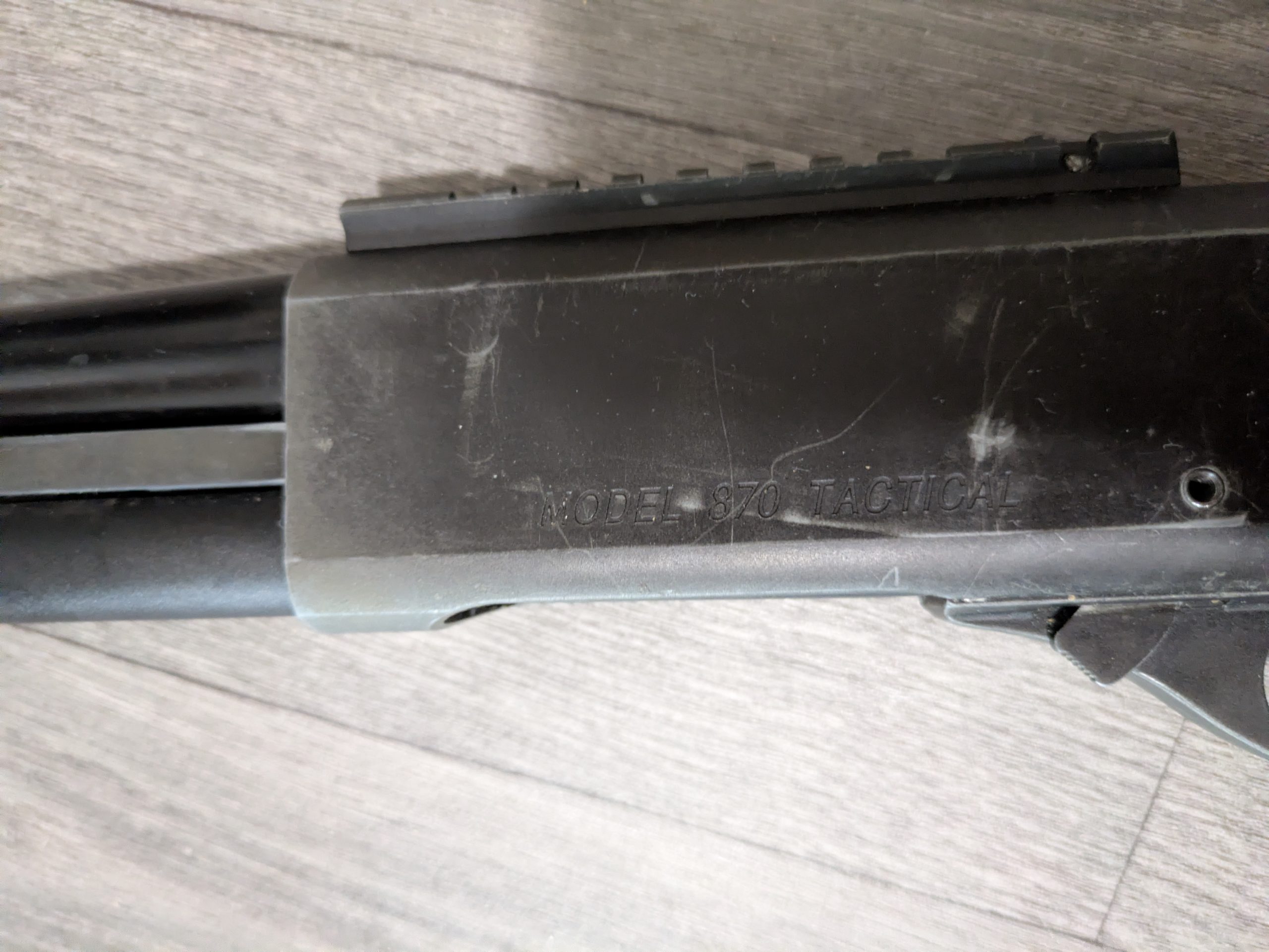 Lot Tokyo Marui M870 Tactical custom + Accessoires (À réparer / Pour pièces)
