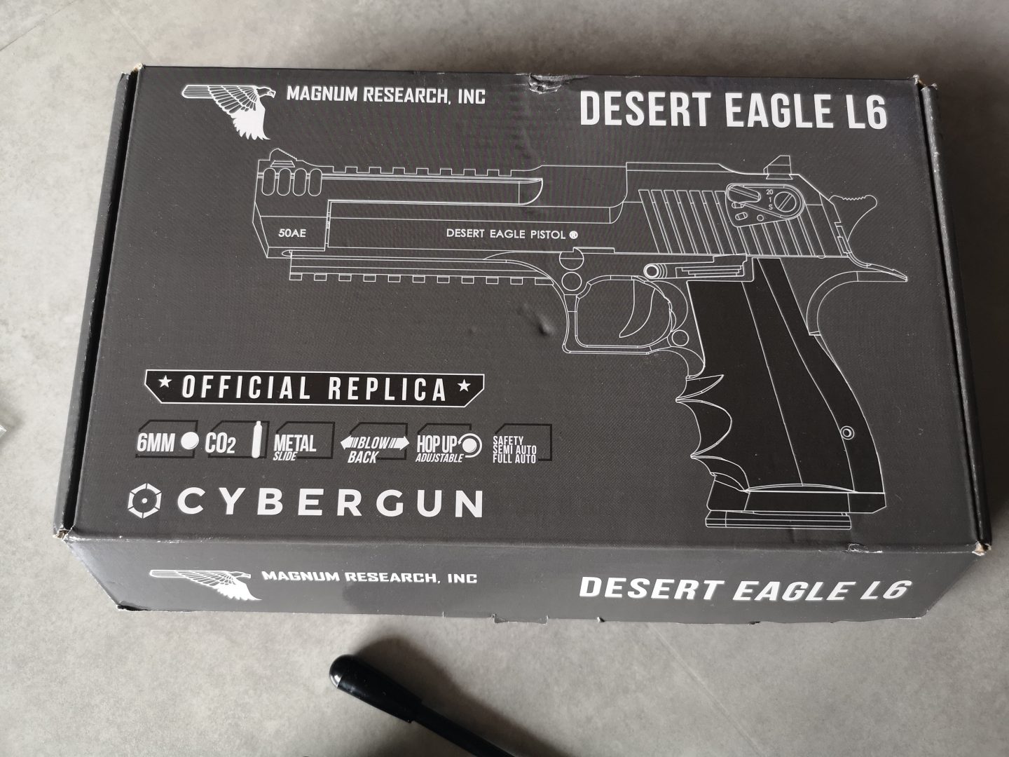 Cybergun DESERT EAGLE RAIL C02 AIRSOFT GUN