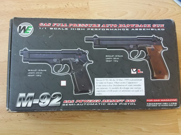 Réplique M92FS à dépanner