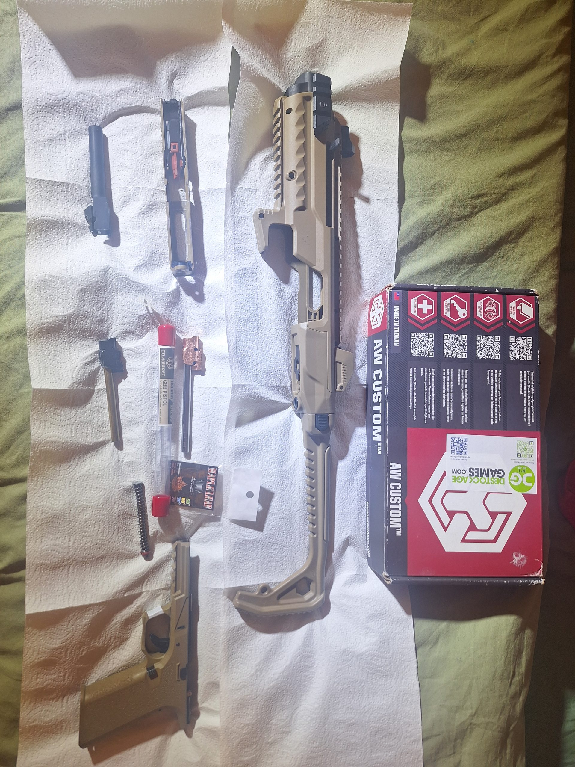 G17 AW CUSTOM – Pièces détachées ou lot complet