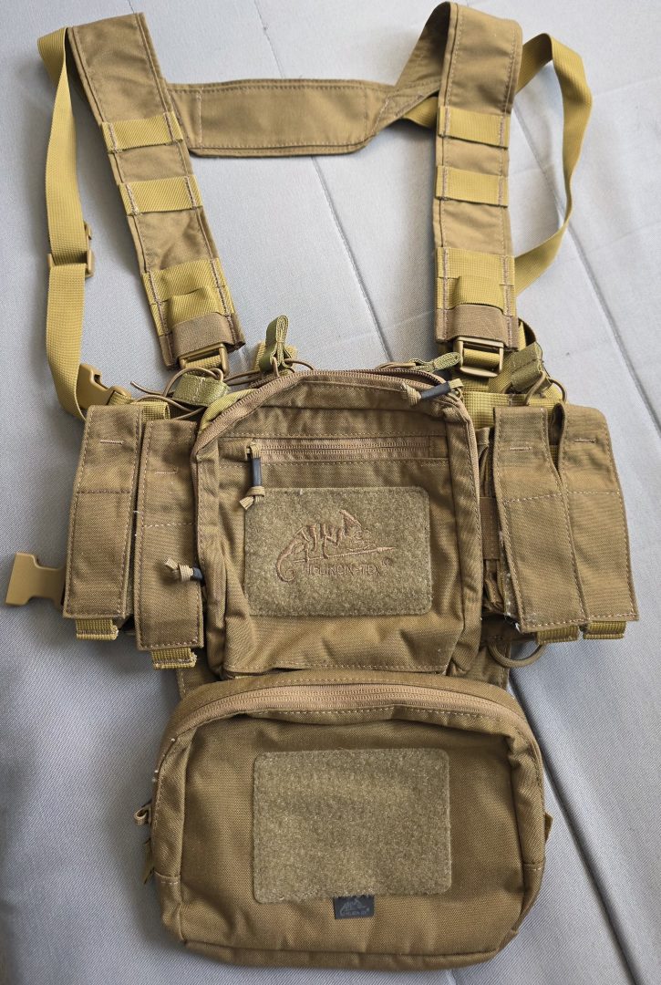 Mini Rig Helikon-Tex Chest Rig Coyote / Tan – Très bon état