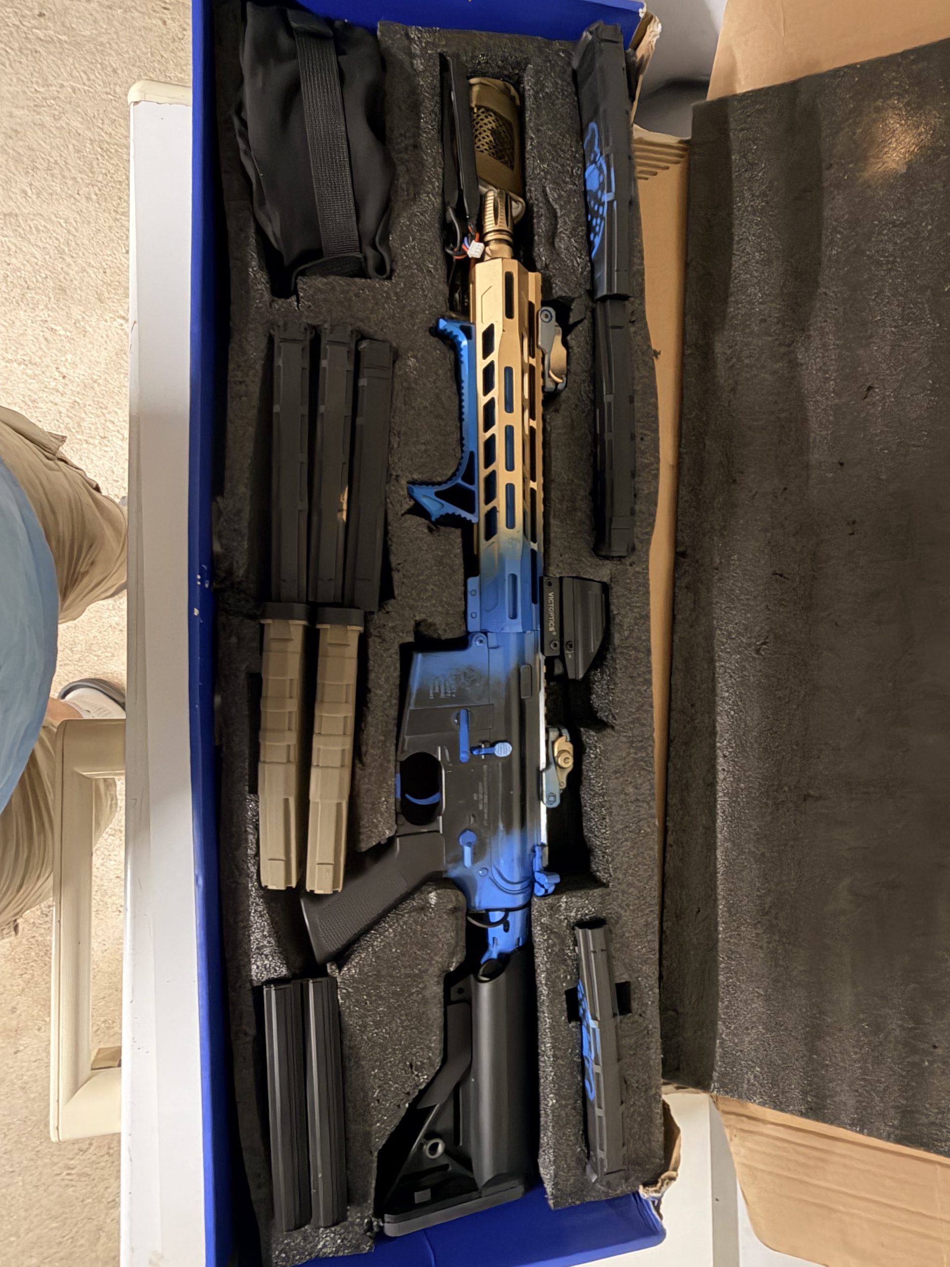 M4 bleu Fox