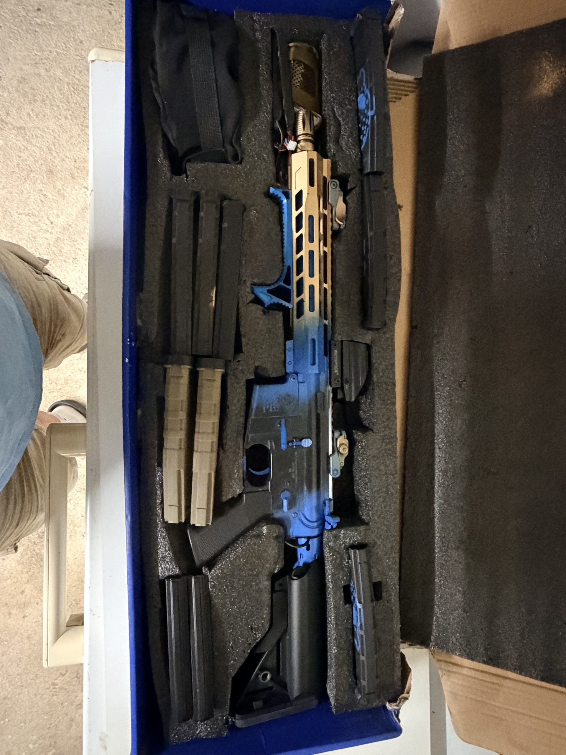 M4 bleu Fox