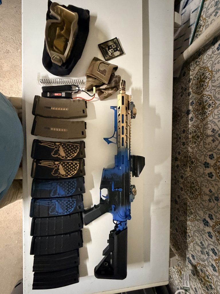 M4 bleu Fox