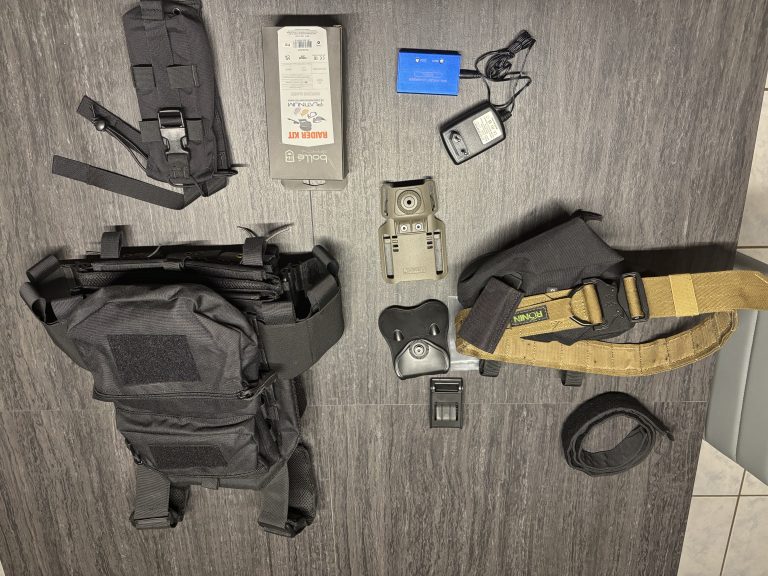 Gear, porte plaques, ceinture…