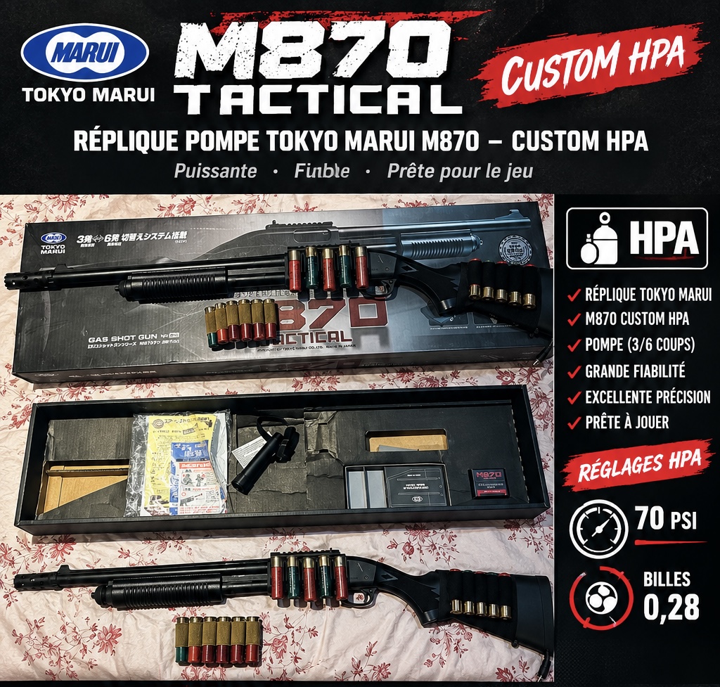 🔥 M870 Tokyo Marui 🔥