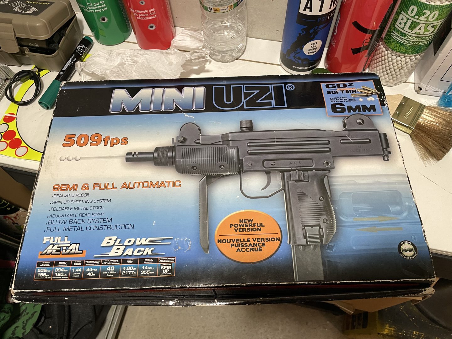 Cybergun Mini Uzi C02 6mm