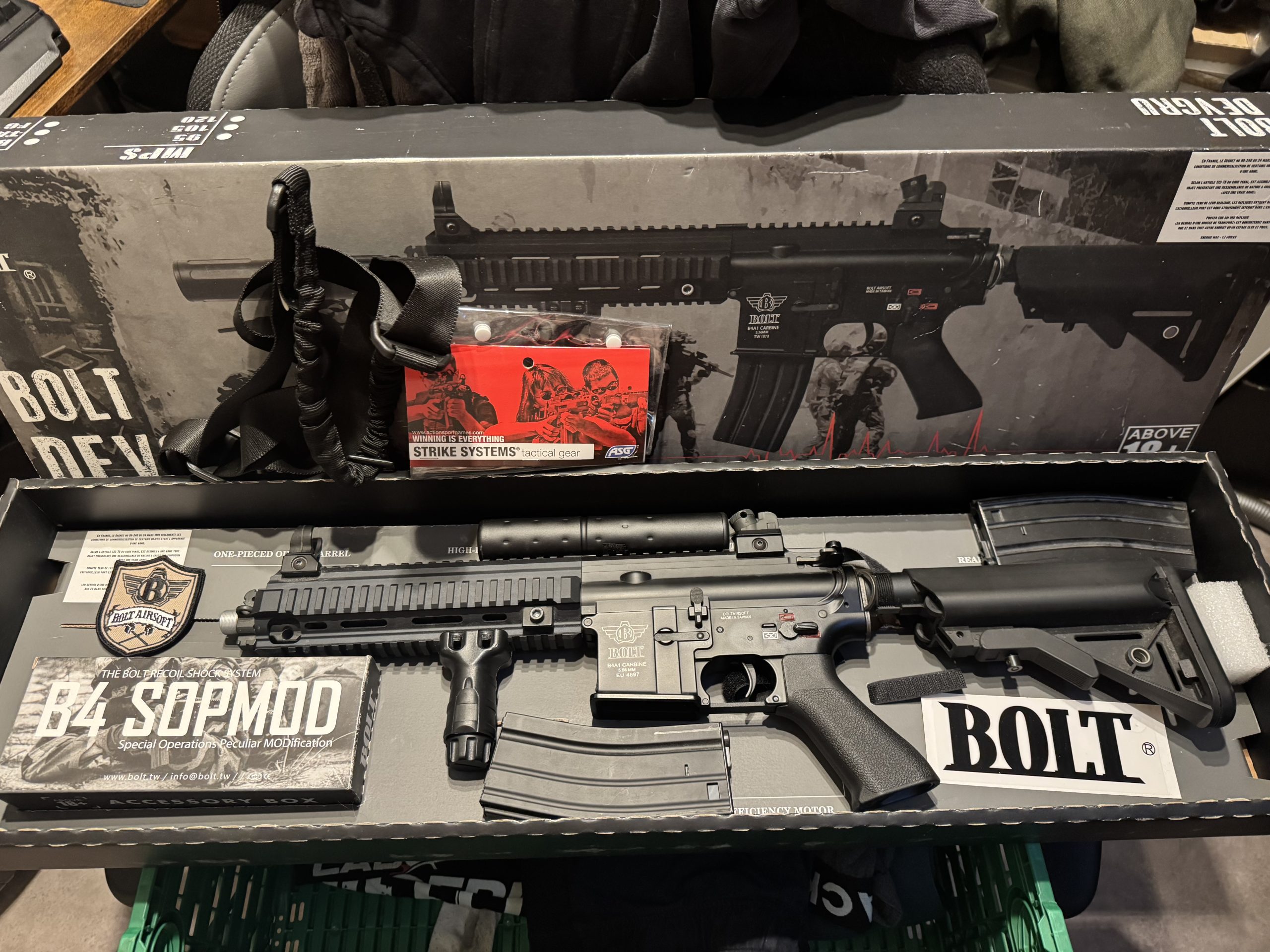 BOLT – 416 DEVGRU B.R.S.S – NOIR