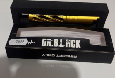 Outer Barrel Dr.Black pour Hi-Capa 4.3 – Or