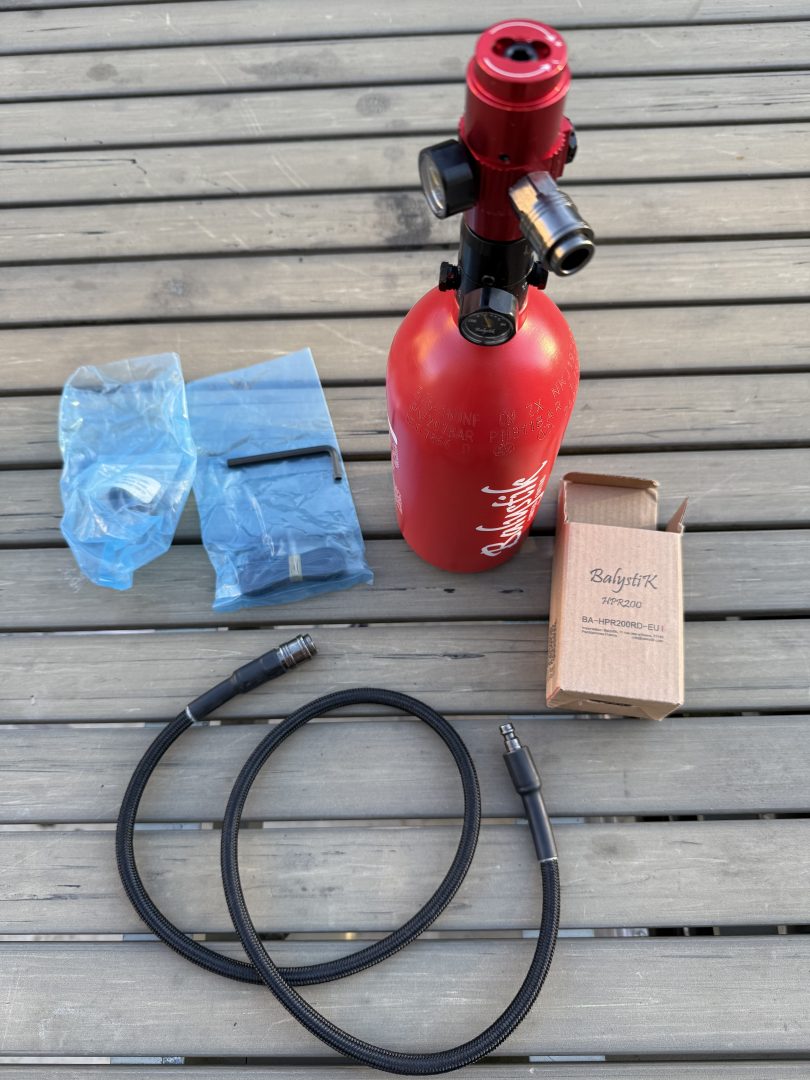 Bouteille complet hpa