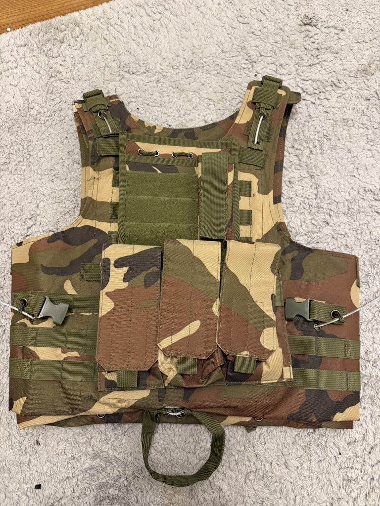 Gilet de protection camouflage
