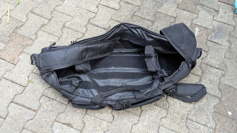 Grand sac de transport 2x réplique – 100cm – noir