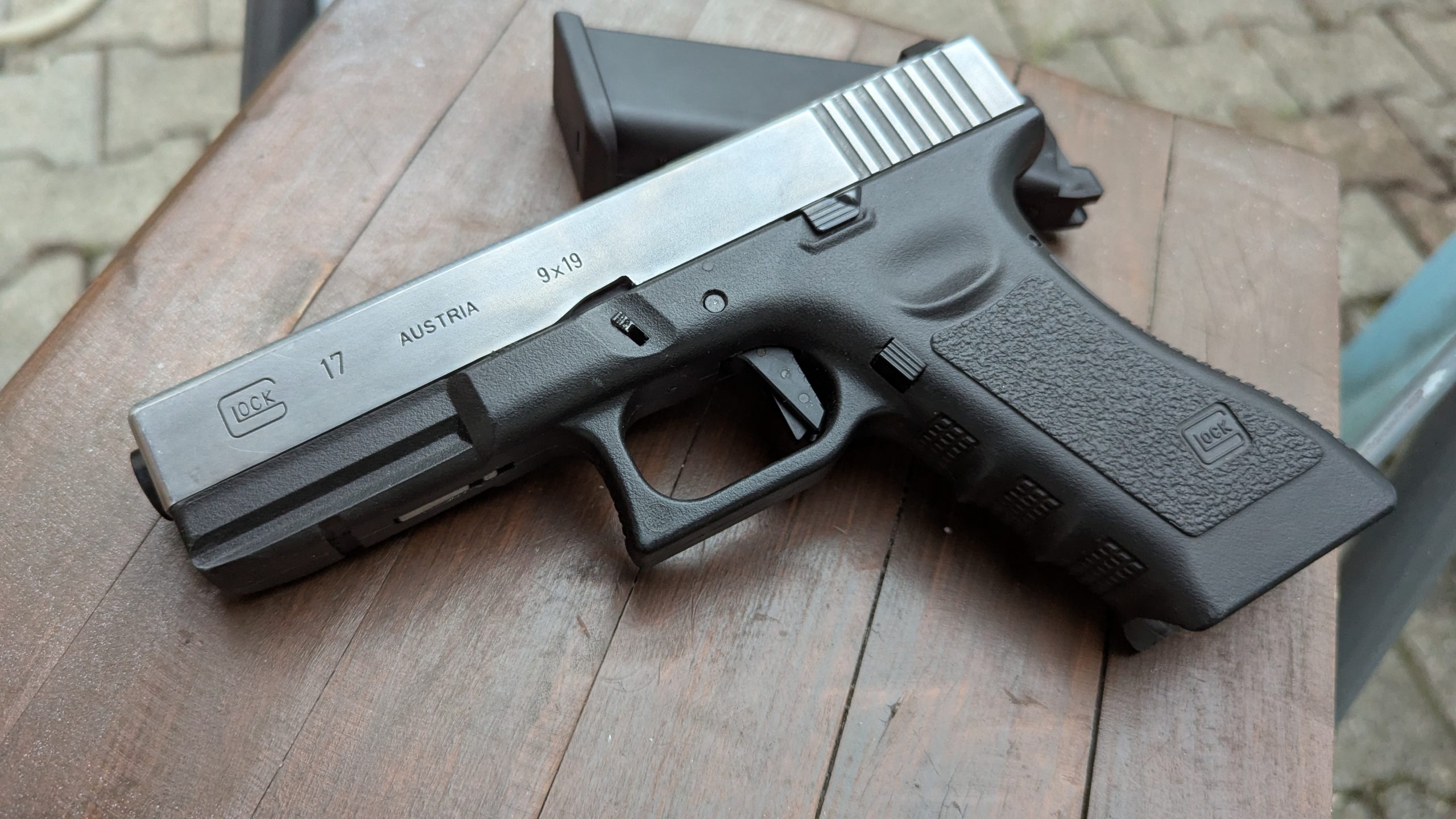 Glock 17 Gen3 GBB WE [Silver]