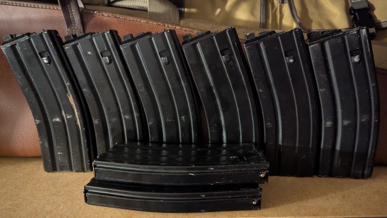 7x Chargeurs M4 GBBR WE