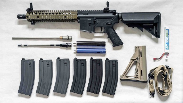 PTW Airsoft Colt MK18 MOD1 M4 AR + Accessoires
