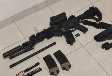 AEG DMR M4 Delta Armory airsoft gun AR15 KeyMod 10" Charlie  UPGRADED