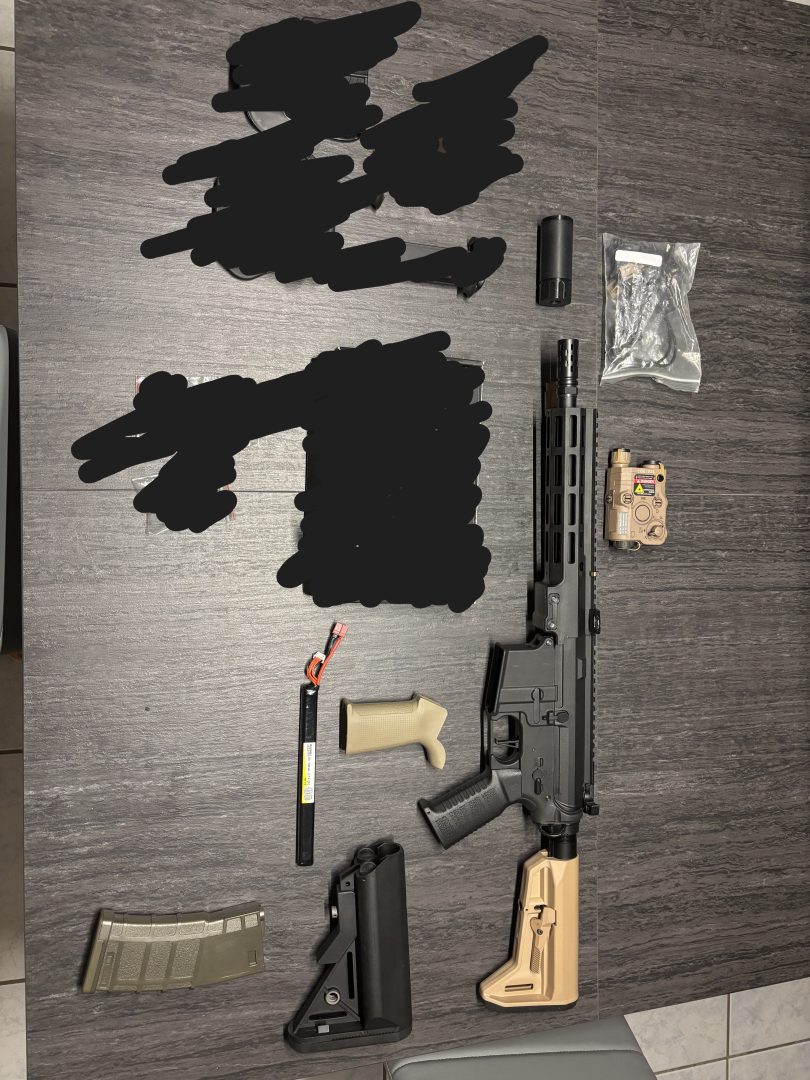 Well Taiwangun WE07 AR15 Airsoft 30rps ETU Eshooter